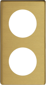 Double Frame - Brushed Brass
