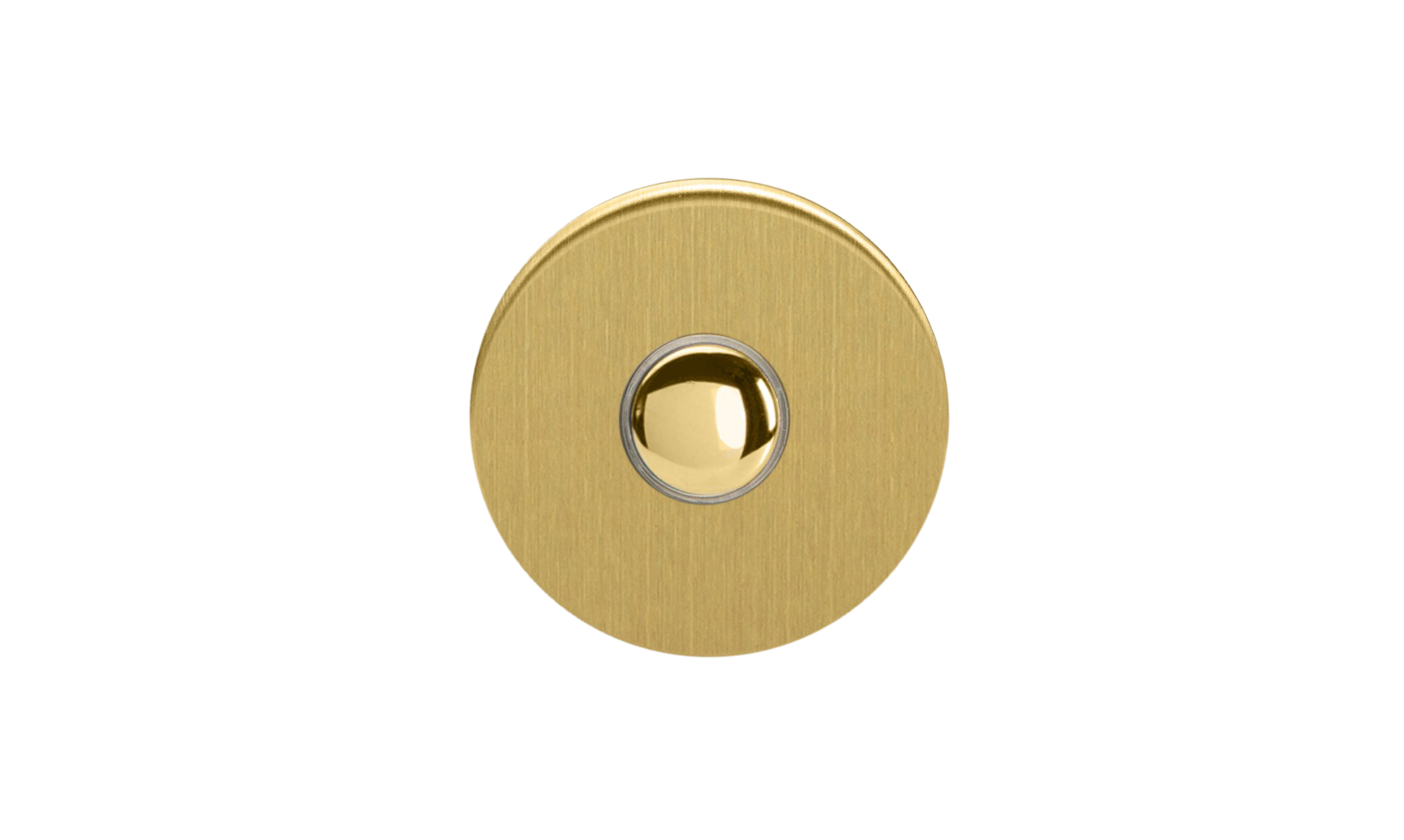Touch Button - Brushed Brass