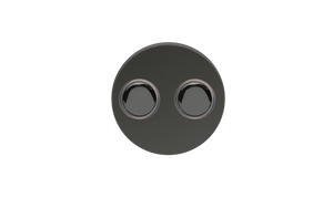 Double Dimmer (Non-LED) - Mirror Black