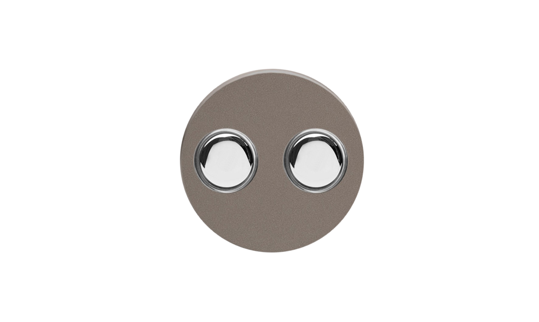Double Touch Button - Pewter