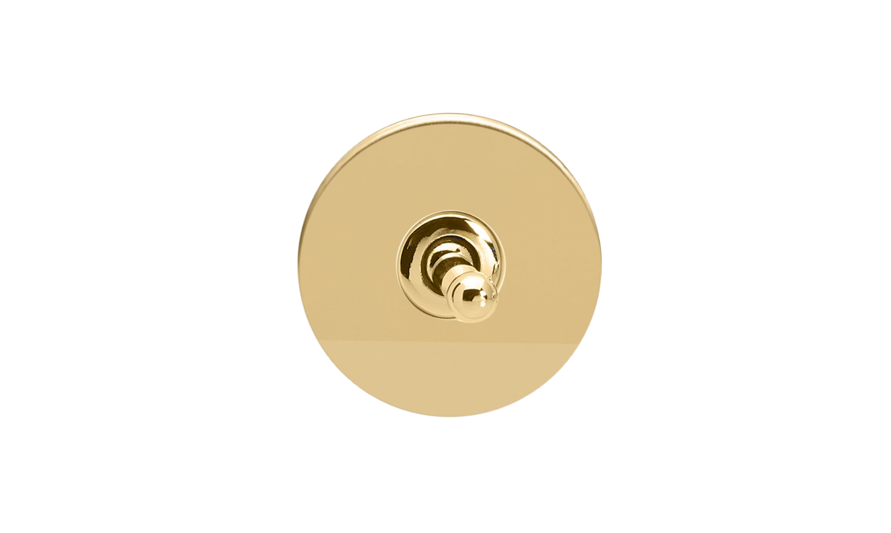 Toggle Switch - Polished Brass